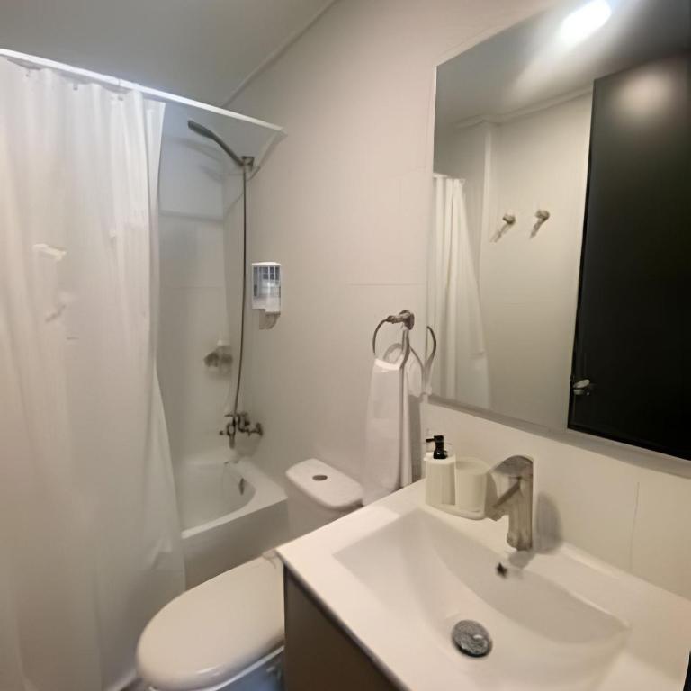 AR Luxuri Apartment Paris Londres Neighborhood, U de Chile Metro and Historic Center SERRANO - One-Bedroom Apartment - 6