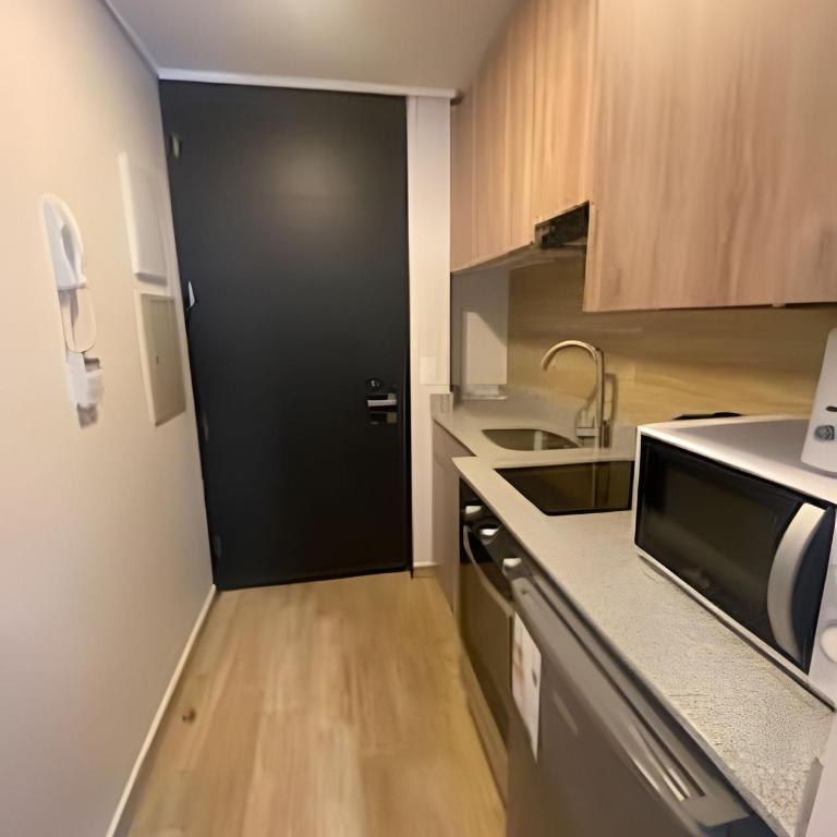 AR Luxuri Apartment Paris Londres Neighborhood, U de Chile Metro and Historic Center SERRANO - One-Bedroom Apartment - 8