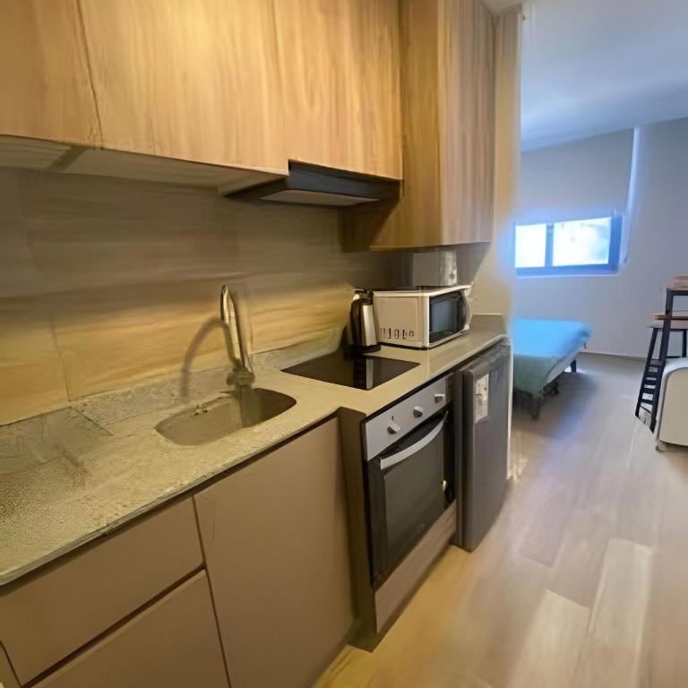 AR Luxuri Apartment Paris Londres Neighborhood, U de Chile Metro and Historic Center SERRANO - One-Bedroom Apartment - 9