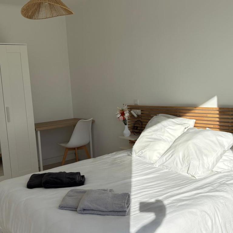 Grands T2 Lumineux proches gare et centre ville - Apartamento de 1 dormitorio con balcón - 5