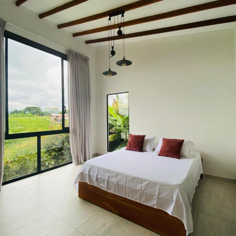 Casa campestre en el eje cafetro, piscina, fogata y naturaleza - Casa de 3 dormitorios - 9