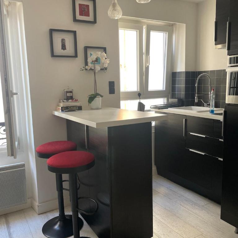 Nice apartment in central Paris, close to République - Appartement 1 Chambre - 4