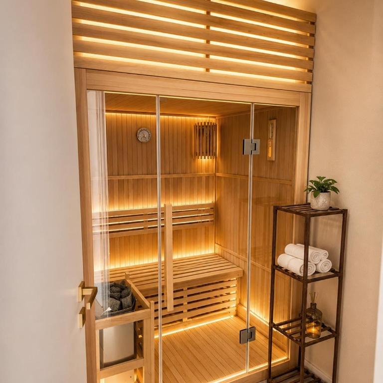 LUXIA PRIVATE ESTATE Sauna & Pool x Jacuzzi with Fireplace outdoor lounge - Villa avec Piscine Privée - 6