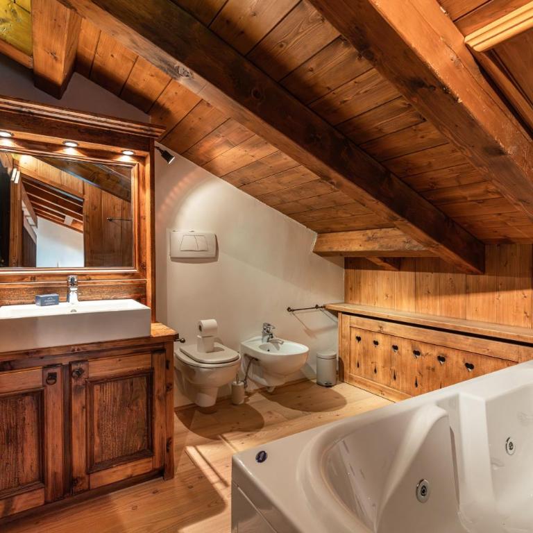 Casa Chalet Cortina, Spacious Living and Dolomite Views - Appartamento Deluxe con 5 Camere da Letto - 11