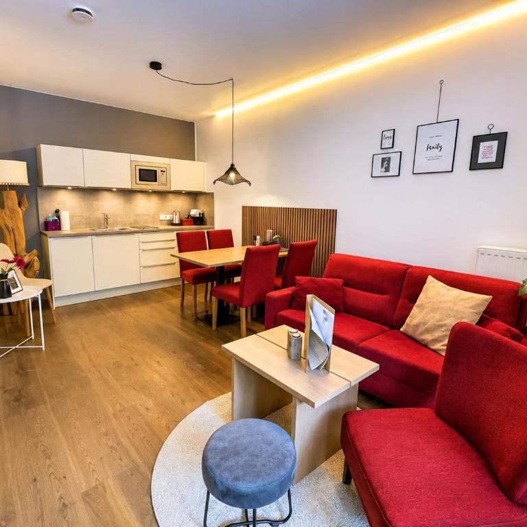 Aparthotel Bergtraum - Apartment mit 2 Schlafzimmern und Balkon - 12