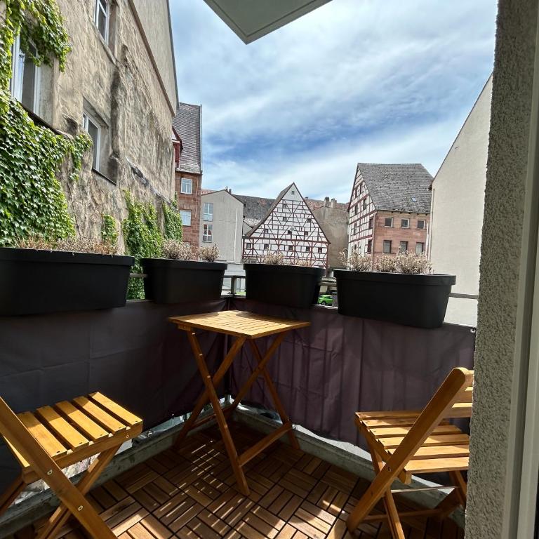 Cobblestone Studios Altstadt Nürnberg - Chambre Familiale avec Balcon - 24