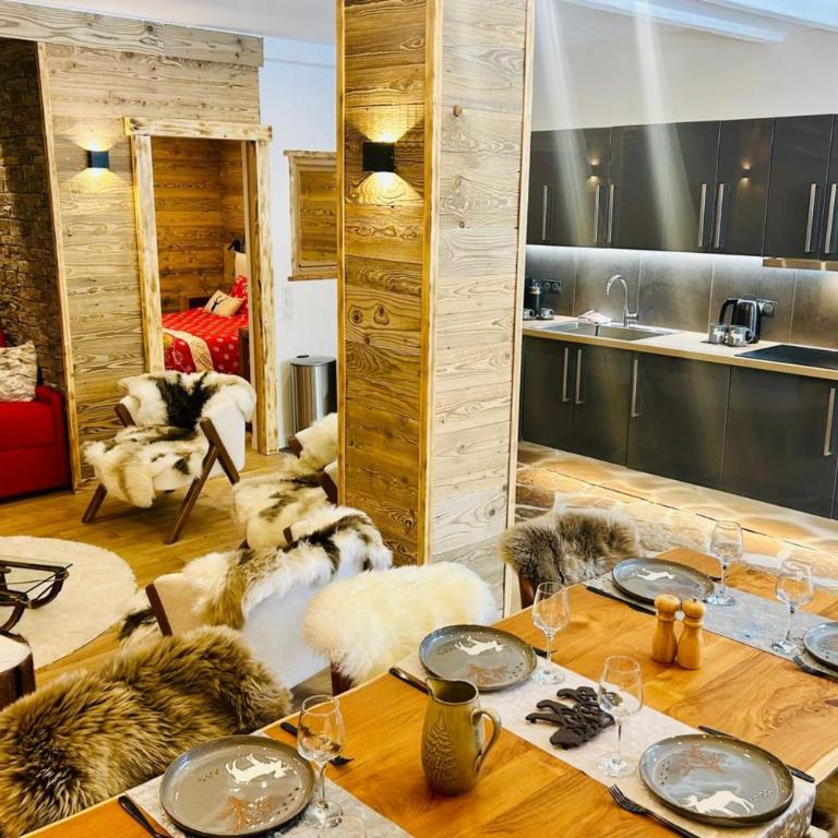 Renovated flat at the foot of the Grands Montets - Apartment - 7