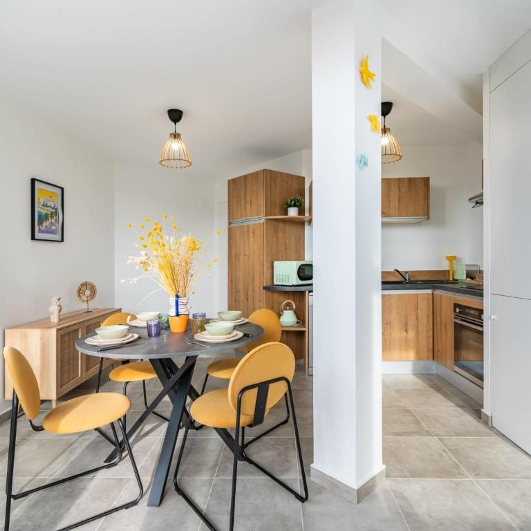 Escale Riviera Balcon Privé et Parking - Appartement - 4