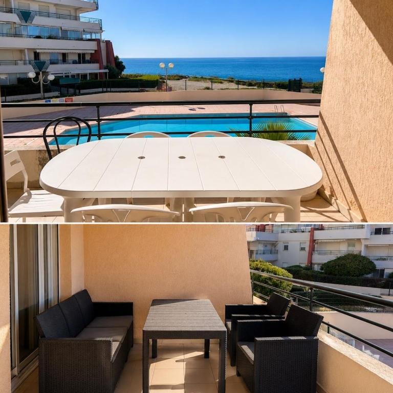 Little paradise in Sète Pool and Mediterranean view - Apartamento de 1 dormitorio - 1