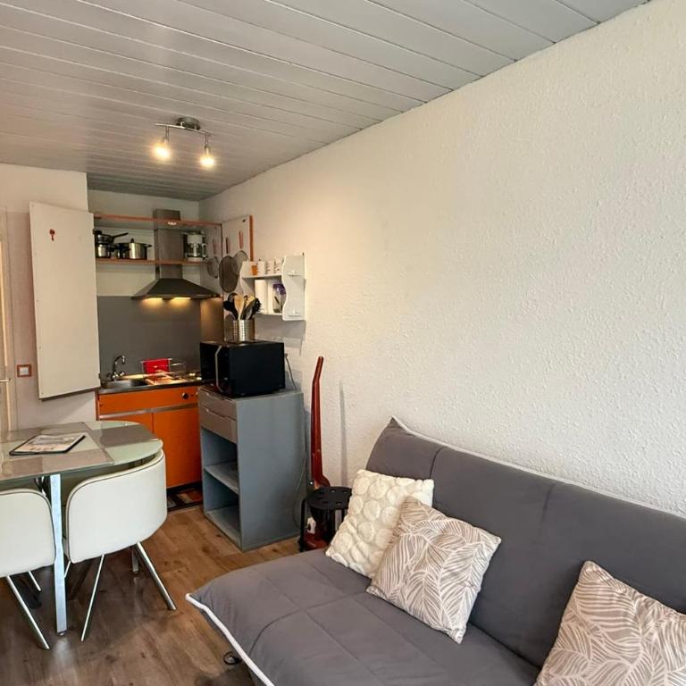 T1 bis Terrasse vue montagne proche pistes - Apartment - 10
