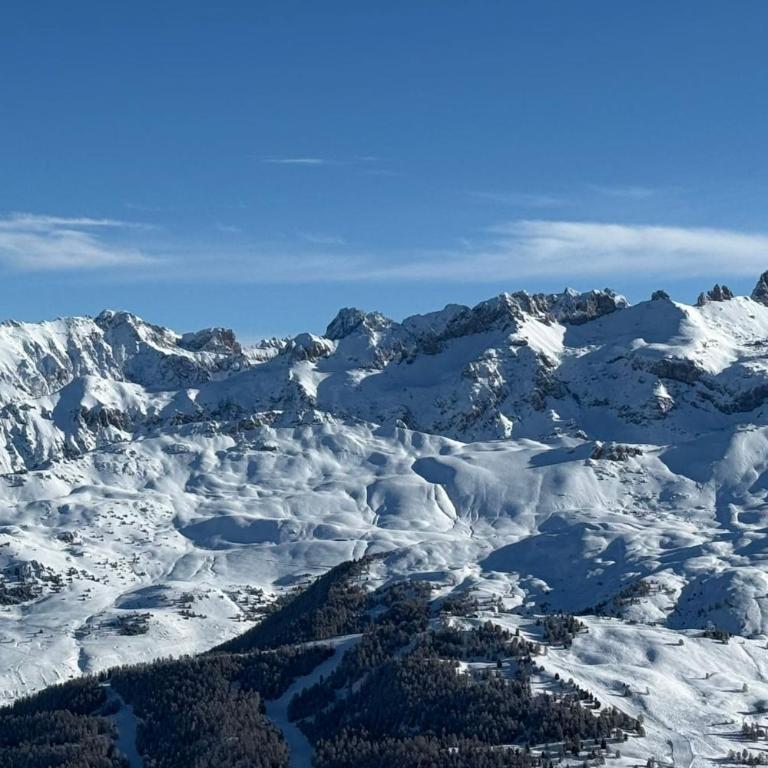 T1 bis Terrasse vue montagne proche pistes - Apartment - 18