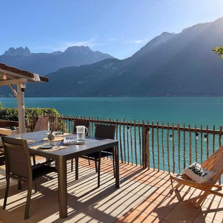 La cabane les pieds dans l'eau, accès direct au lac d'Annecy - Studio - 1