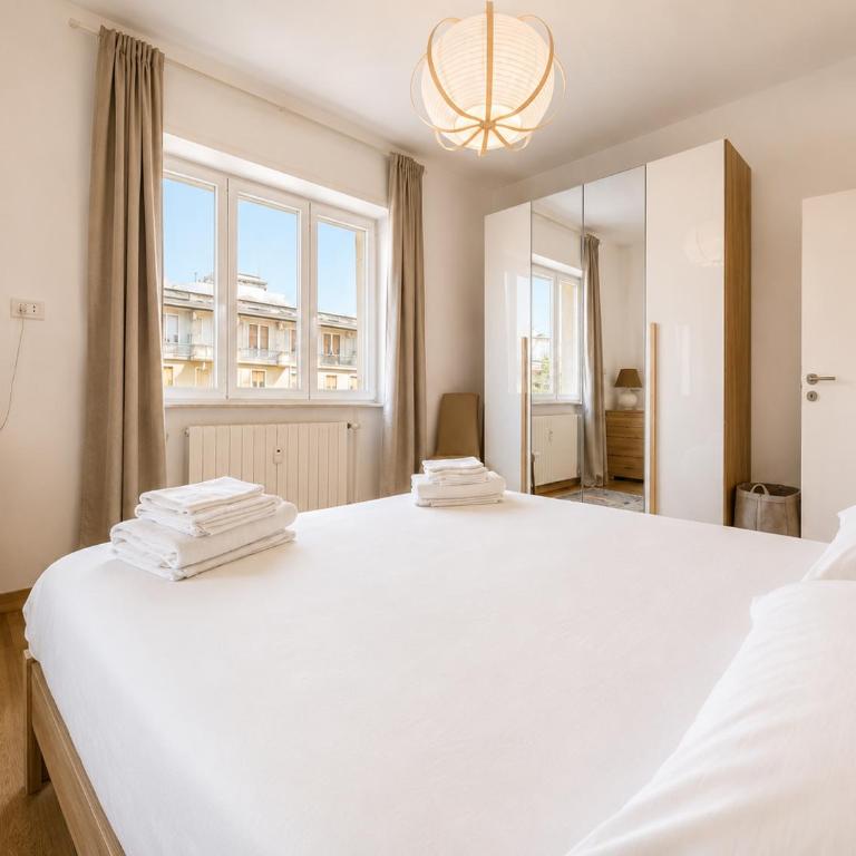Bright and Spacious Elegant Apartment 5 min Airport - Appartamento con 2 Camere da Letto - 12