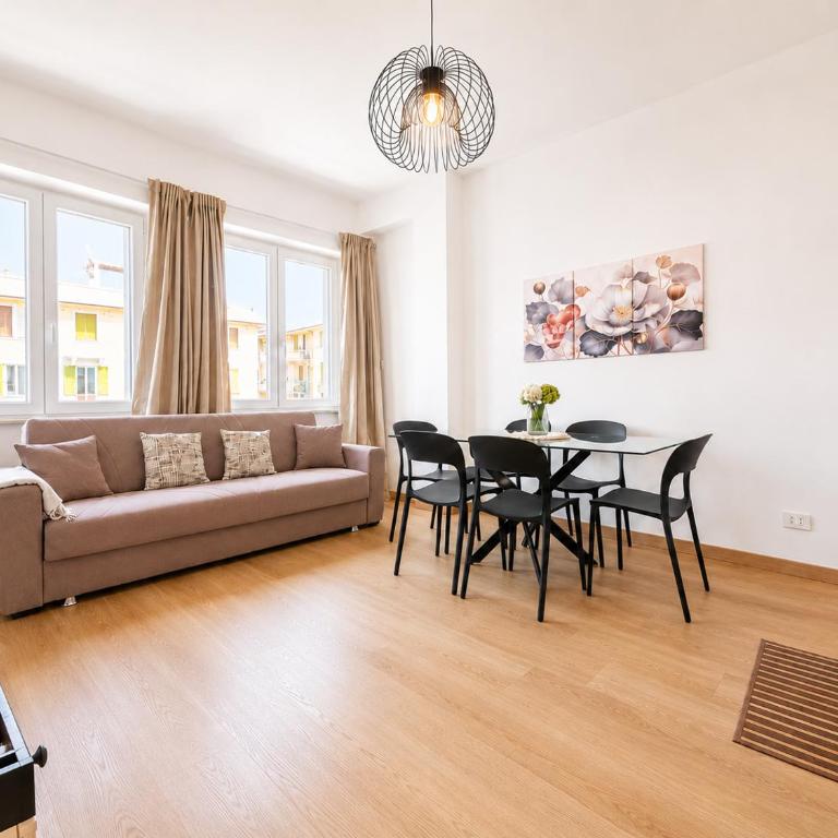 Bright and Spacious Elegant Apartment 5 min Airport - Appartamento con 2 Camere da Letto - 4