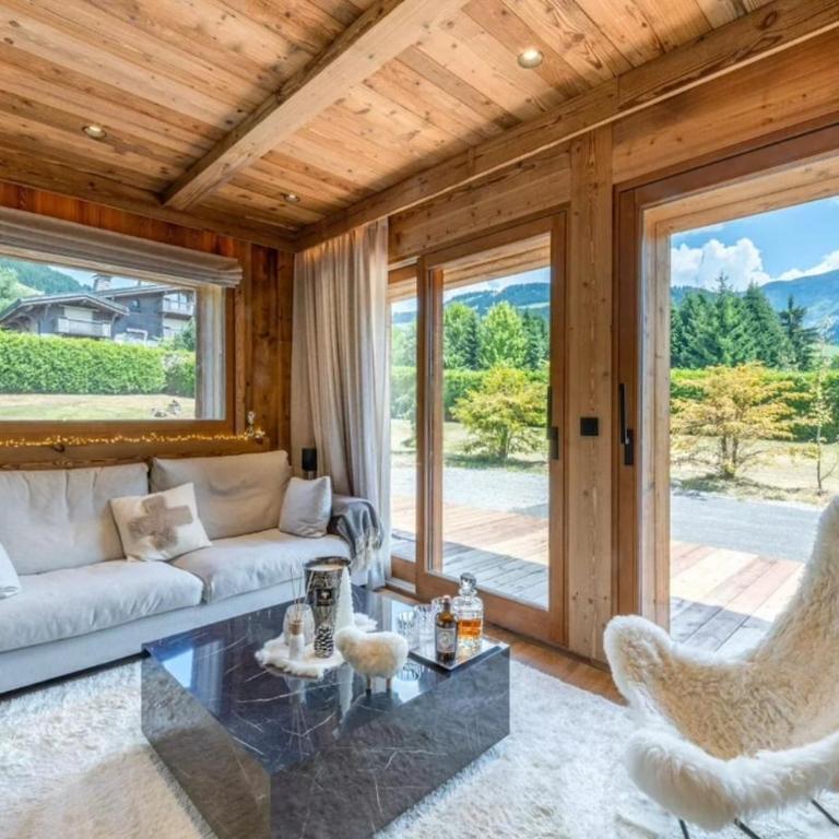 Luxury Mini Chalet Mont d Arbois Ski and Golf - Apartment mit 2 Schlafzimmern und Terrasse - 1