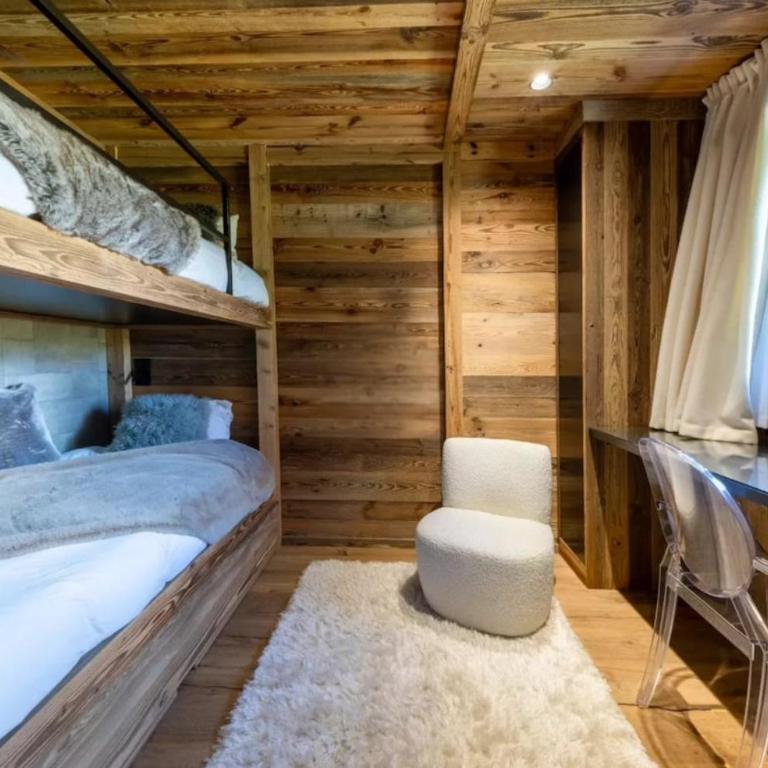 Luxury Mini Chalet Mont d Arbois Ski and Golf - Apartment mit 2 Schlafzimmern und Terrasse - 12