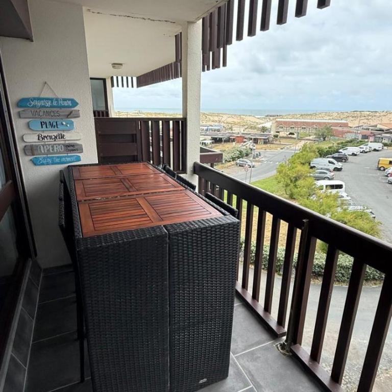 VUE OCÉAN Appartement T3 climatisé Centre Penon Accès plage à pied 3 e étage sans ascenseur - Apartment mit 2 Schlafzimmern, einem Balkon und Meerblick - 8