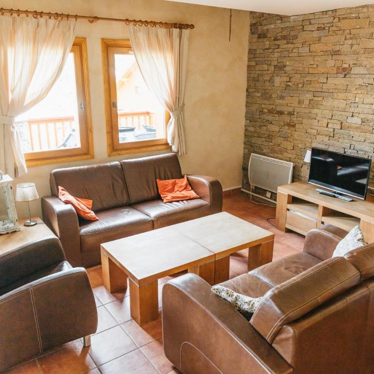 Chalets de luxe (6p) Avec 3 chambres et salles de bains. Centre Saint François Longchamp ski in- out - Maison de Vacances - 5