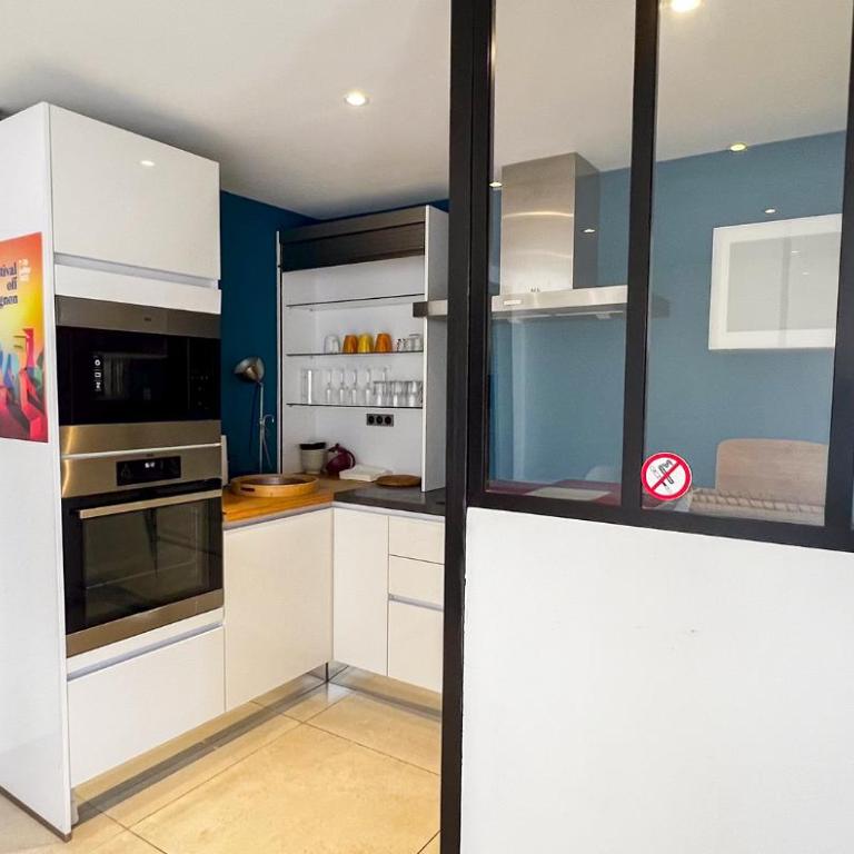 AC - Parking included - Near the city wall - Maison 2 Chambres - 11