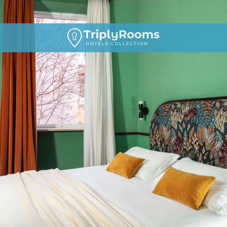 TriplyRooms Collection - Roma Barberini - Economy Doppel-/Zweibettzimmer - 1