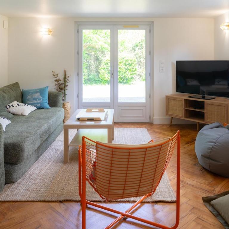 Ground floor apartment, garden bikes ,between lake and ocean - Appartement 2 Chambres - 9