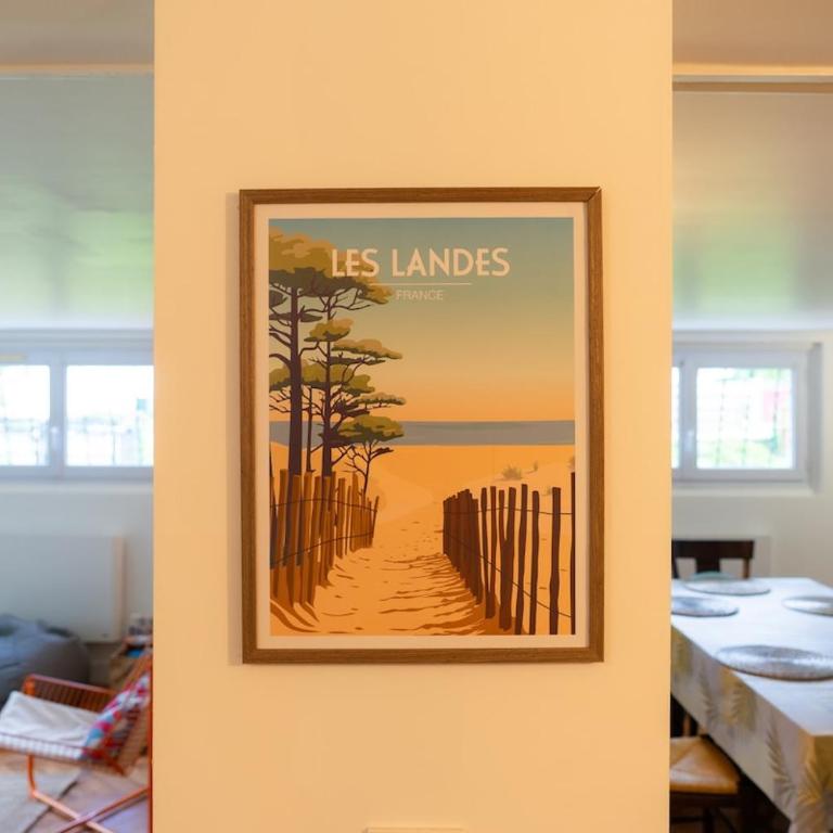 Ground floor apartment, garden bikes ,between lake and ocean - Appartement 2 Chambres - 12