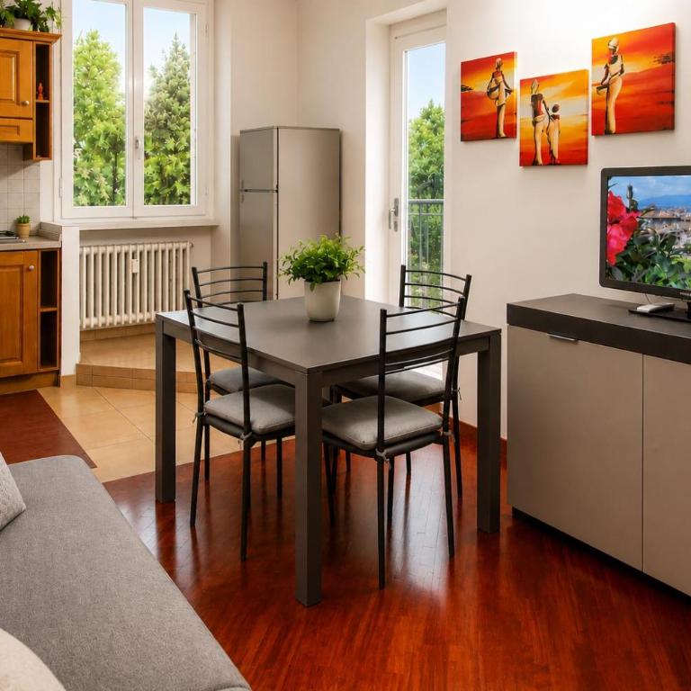 Moodern apartment with Free parking, terrace and Very easy City Access - Appartement 1 Chambre - 3