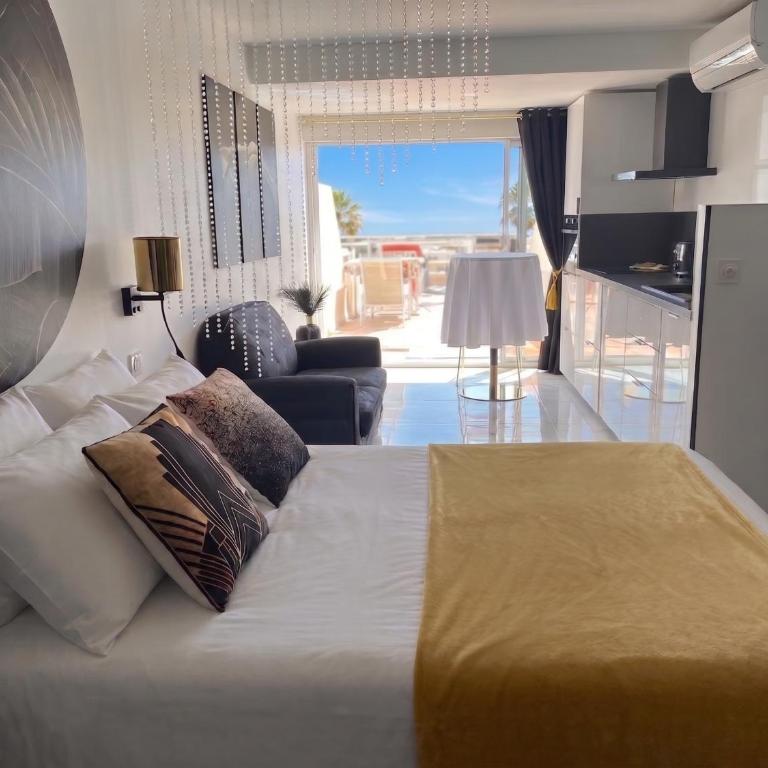 Cap d'Agde Village Naturiste - Studio Chic & Terrasse "Le Boudoir Heliopolis" - Apartamento de 1 dormitorio - 1