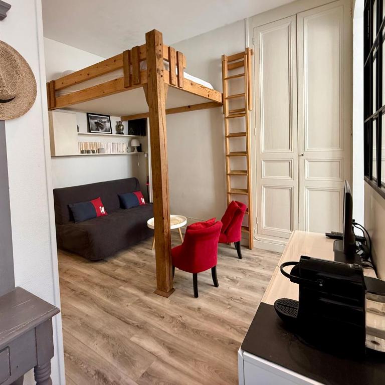 Studio ChaBada - 1min de la plage & des commerces - Appartement 1 Chambre - 2