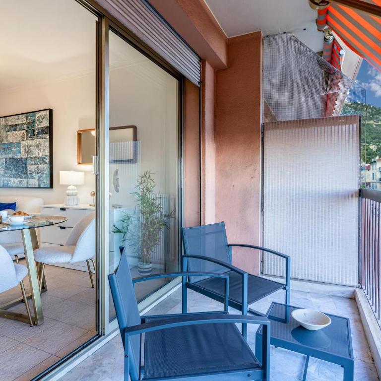 BLUE RIVIERA - vue mer - proche centre et gare - Appartement 1 Chambre - 29