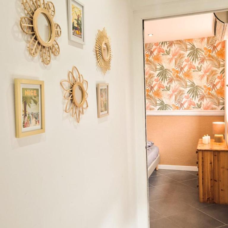 Bel appartement T3 - Climatisation- Terrasse- proche Nice et Monaco - Appartement 2 Chambres - 18