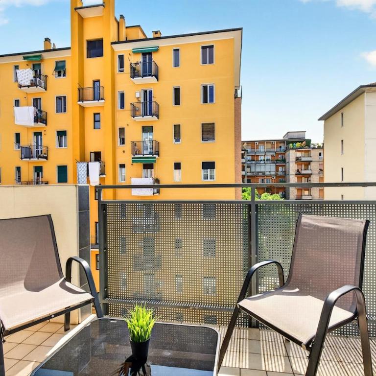 I 2 Bedrooms I Balcony Metro and Walk to San Siro - Appartamento con 2 Camere da Letto, Balcone e Terrazza - 15