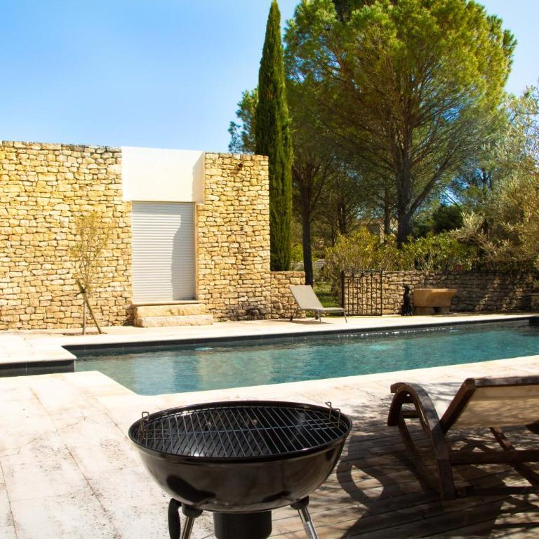 Gordes - Luberon Charming house with private pool exclusive access - Ferienhaus - 15