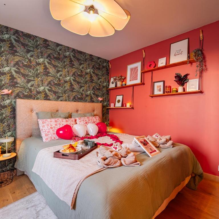 La Charmeuse des Alpes - Appartement climatisé de prestige avec jacuzzi et jardin privé - Appartement 1 Chambre - 21