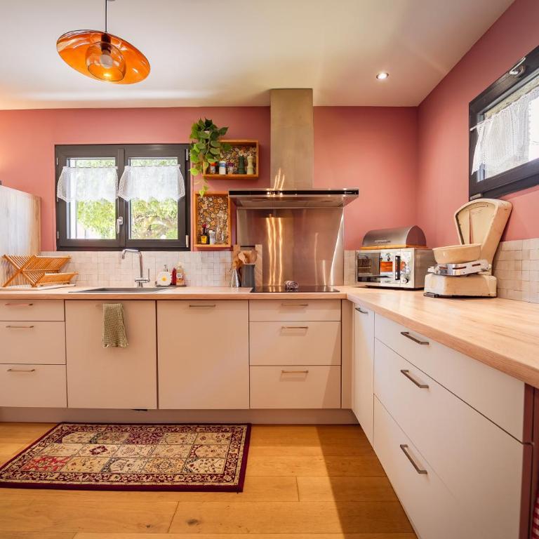 La Charmeuse des Alpes - Appartement climatisé de prestige avec jacuzzi et jardin privé - Appartement 1 Chambre - 5