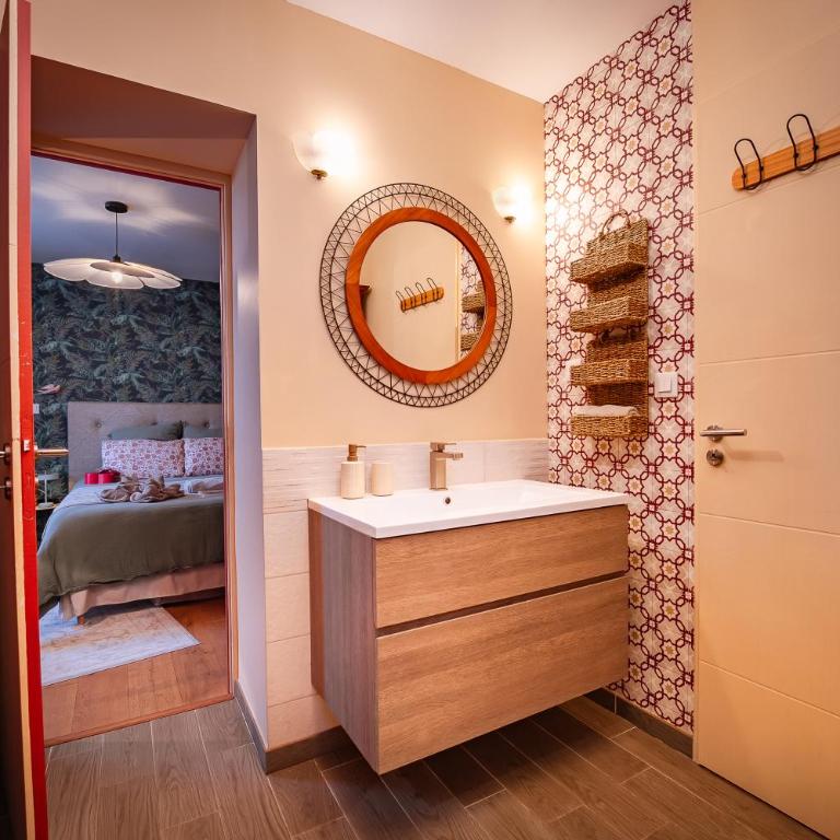 La Charmeuse des Alpes - Appartement climatisé de prestige avec jacuzzi et jardin privé - Appartement 1 Chambre - 6