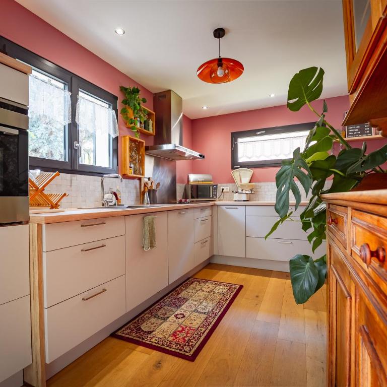 La Charmeuse des Alpes - Appartement climatisé de prestige avec jacuzzi et jardin privé - Appartement 1 Chambre - 9