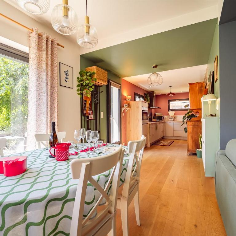 La Charmeuse des Alpes - Appartement climatisé de prestige avec jacuzzi et jardin privé - Appartement 1 Chambre - 7