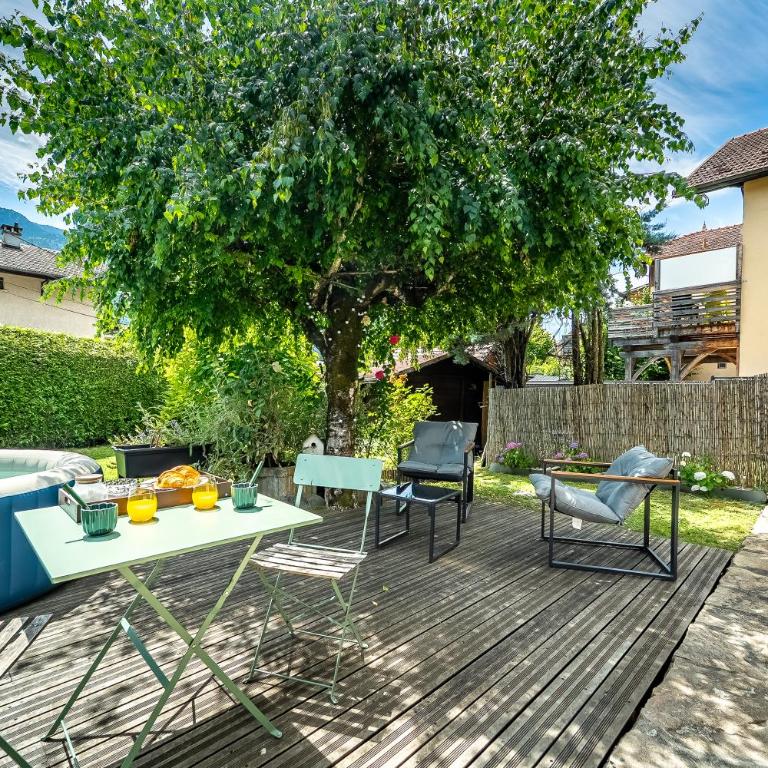 La Charmeuse des Alpes - Appartement climatisé de prestige avec jacuzzi et jardin privé - Appartement 1 Chambre - 30