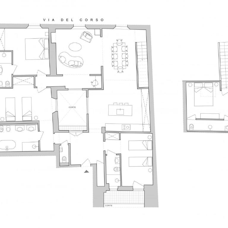 Apartments Florence- The Four Suites - Appartamento - 92