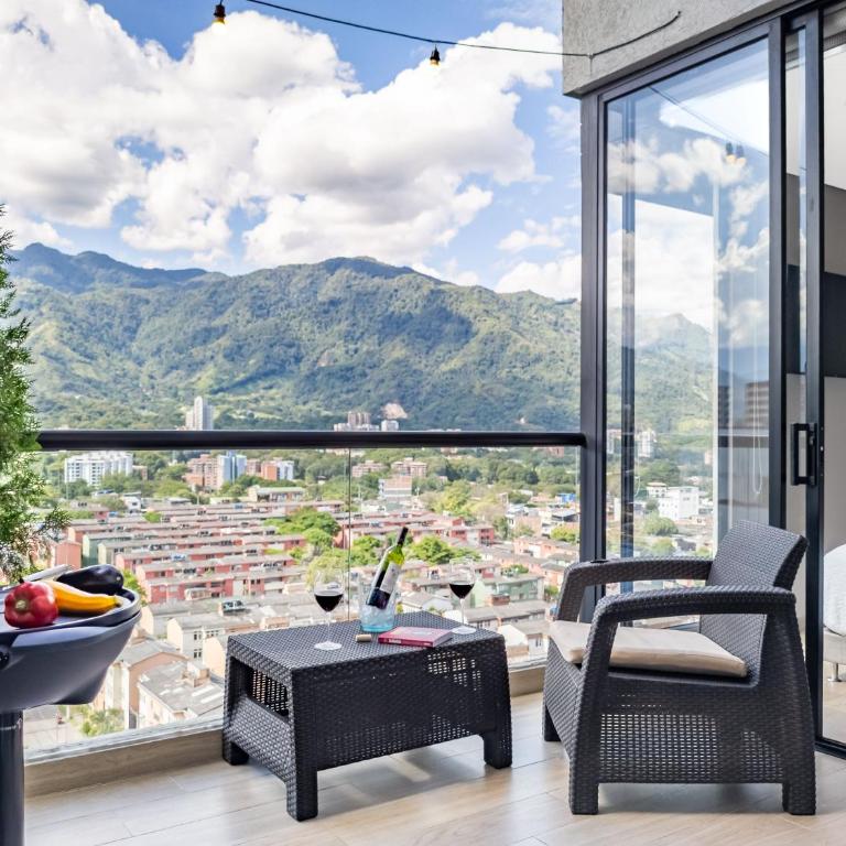 Familiar Luxe - Aire Acondicionado - 2 Increíbles Terrazas - BBQ Privado - Two-Bedroom Apartment with Balcony and Terrace - 1