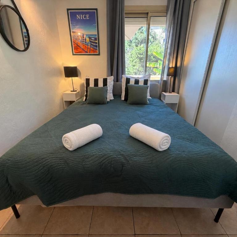 T2 Villa Dolce Vita avec piscine et vue mer - Chambre Double - 2