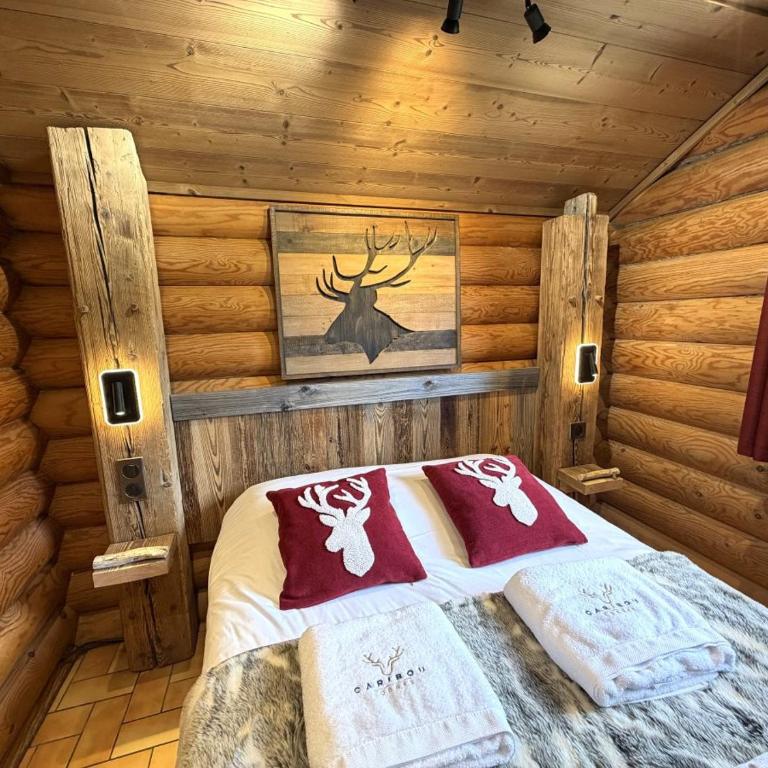 LE GRAND CERF Chalet en rondins avec SPA Jacuzzi - Chalet - 29