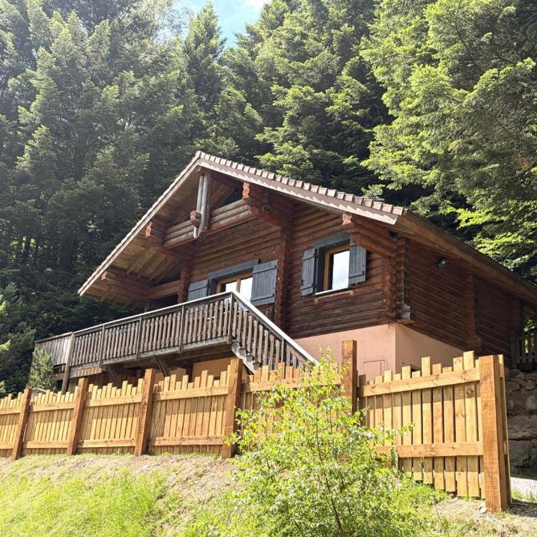 LE GRAND CERF Chalet en rondins avec SPA Jacuzzi - Chalet - 23