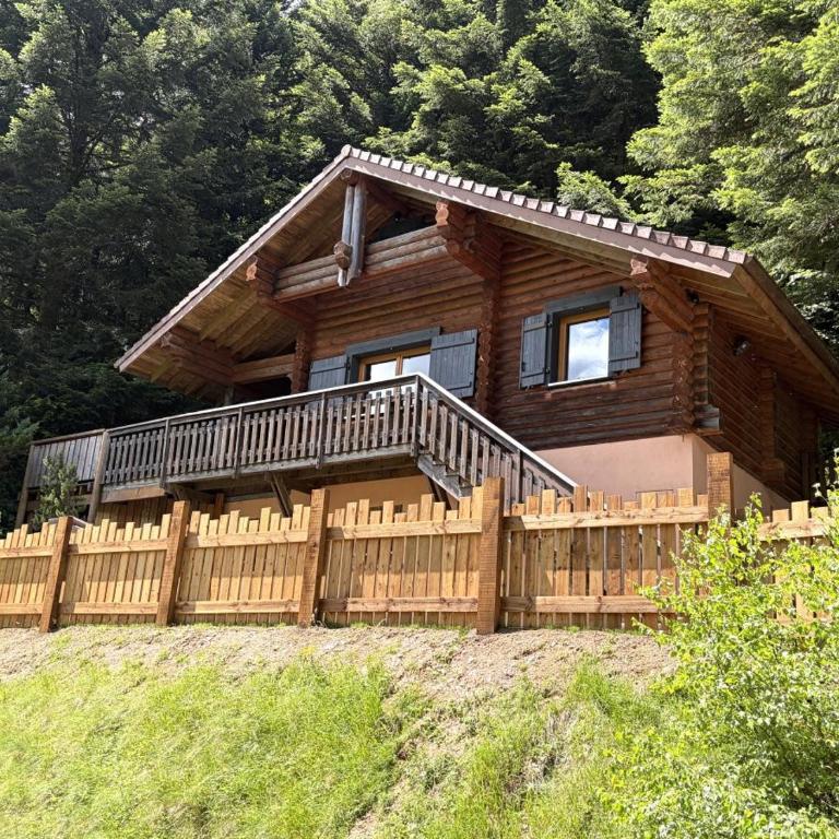LE GRAND CERF Chalet en rondins avec SPA Jacuzzi - Chalet - 15