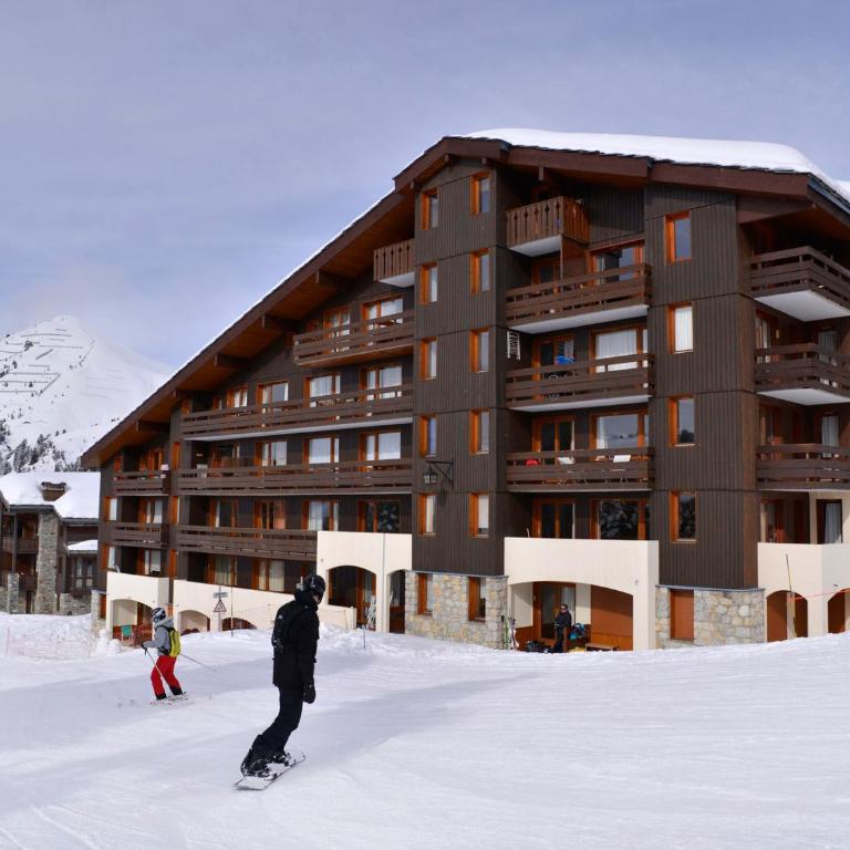 Appartement tout confort Accès direct aux pistes Vue pistes Balcon - One-Bedroom Apartment - 15