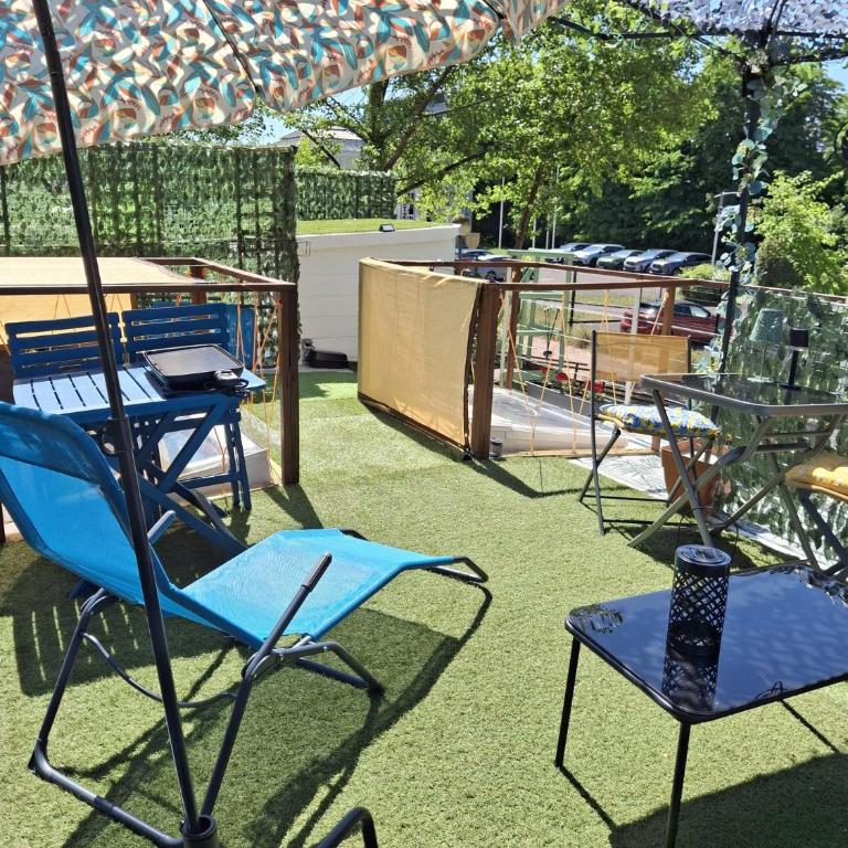 Appartement indépendant avec terrasse sur péniche - One-Bedroom Apartment - 18