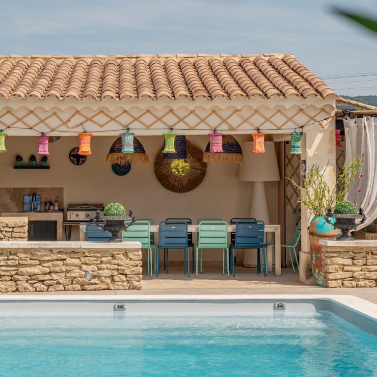 Entre Ciel et Pierres Holiday rental Gordes with pool and air conditioning - Casa Vacanze - 4