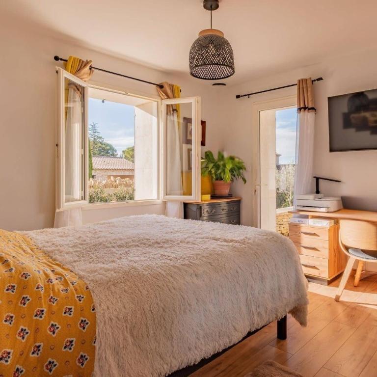 Entre Ciel et Pierres Holiday rental Gordes with pool and air conditioning - Casa Vacanze - 15