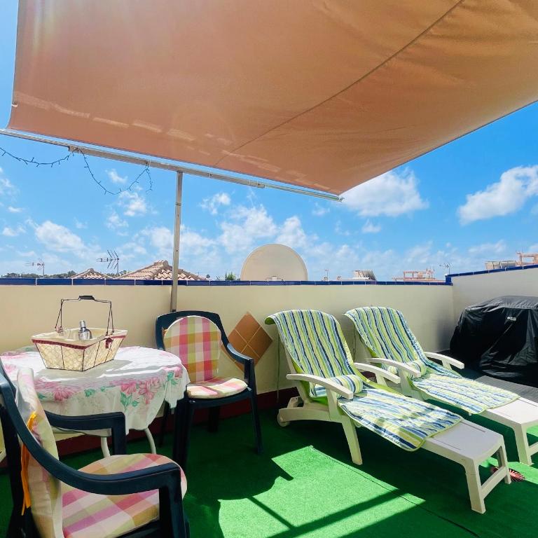 sunny bungalow & BBQ - Appartamento con 1 Camera da Letto, Vista Mare e Terrazza - 1